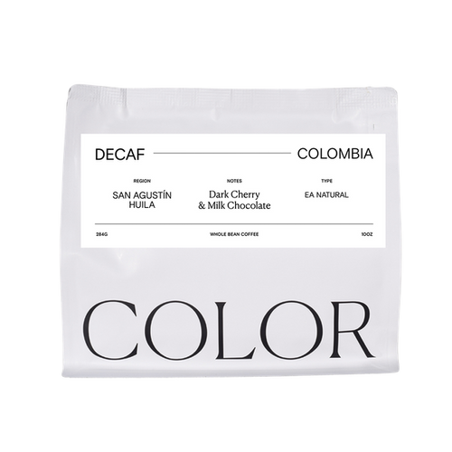 Decaf Colombia San Agustin 10 oz