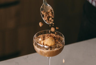 Apple Crumble AeroPress Affogato