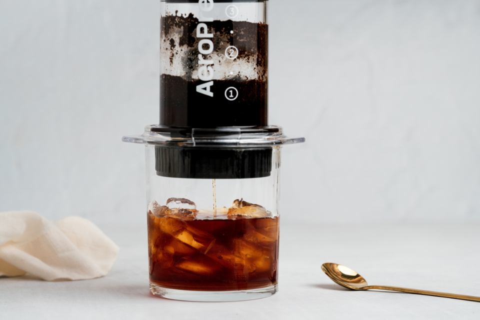 Cold Brew with AeroPress Clear