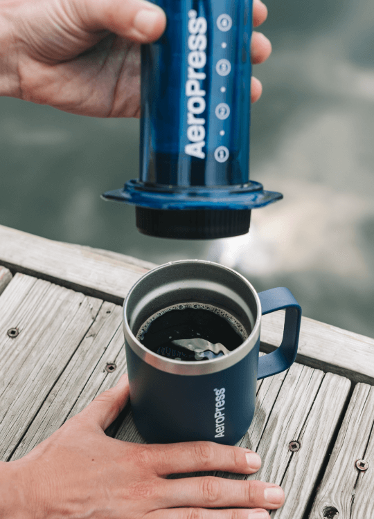 AeroPress Coffee Maker - Clear & Colors