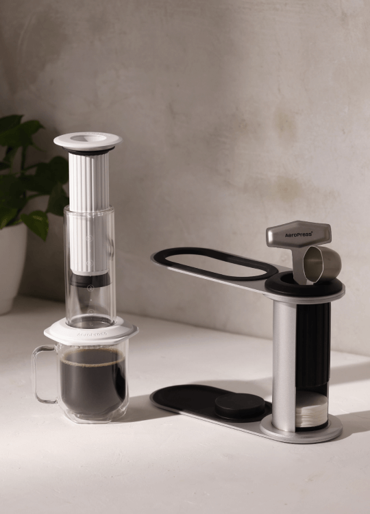 AeroPress Organizer Stand - Stainless Steel