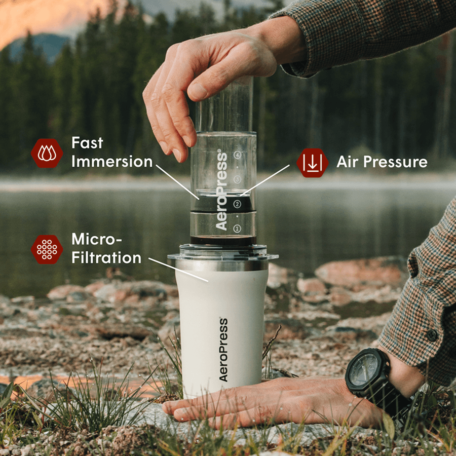 AeroPress go plus #color_cream