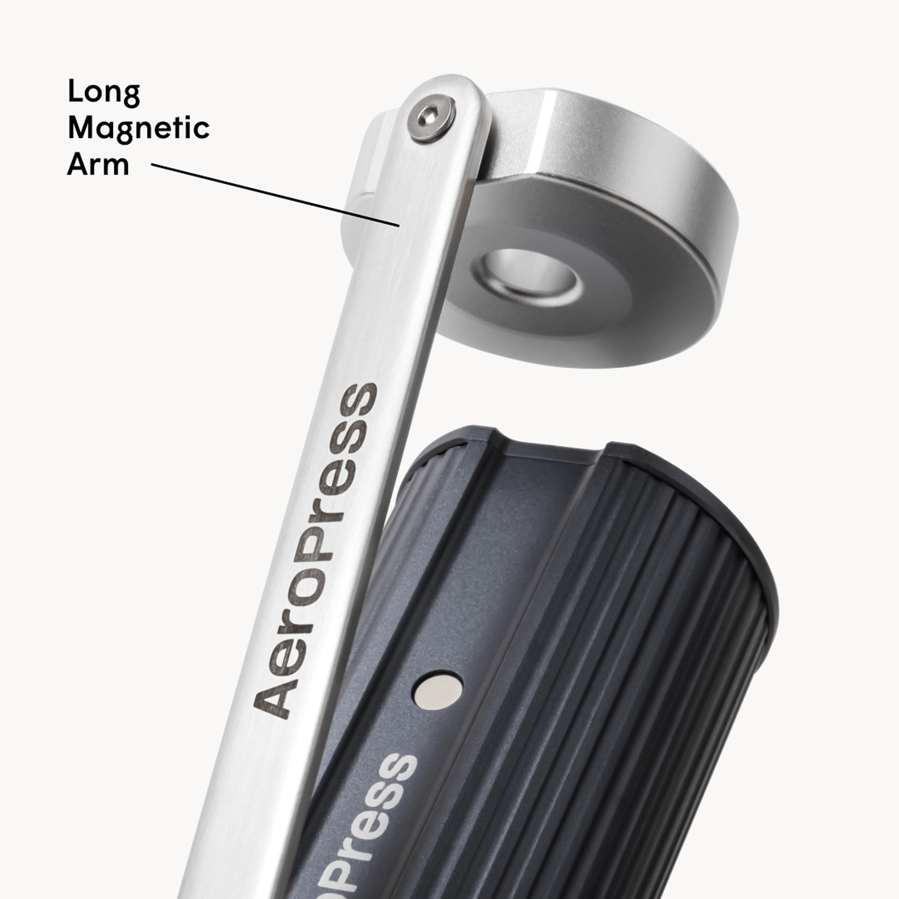 AeroPress Manual Grinder with Callouts