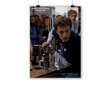 2011 World AeroPress Champion poster 